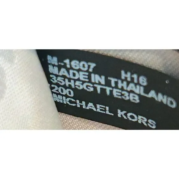 Michael Kors Jet Set Brown Mk Signature Large Travel Continental Wallet Wristlet - Picture 4 of 7